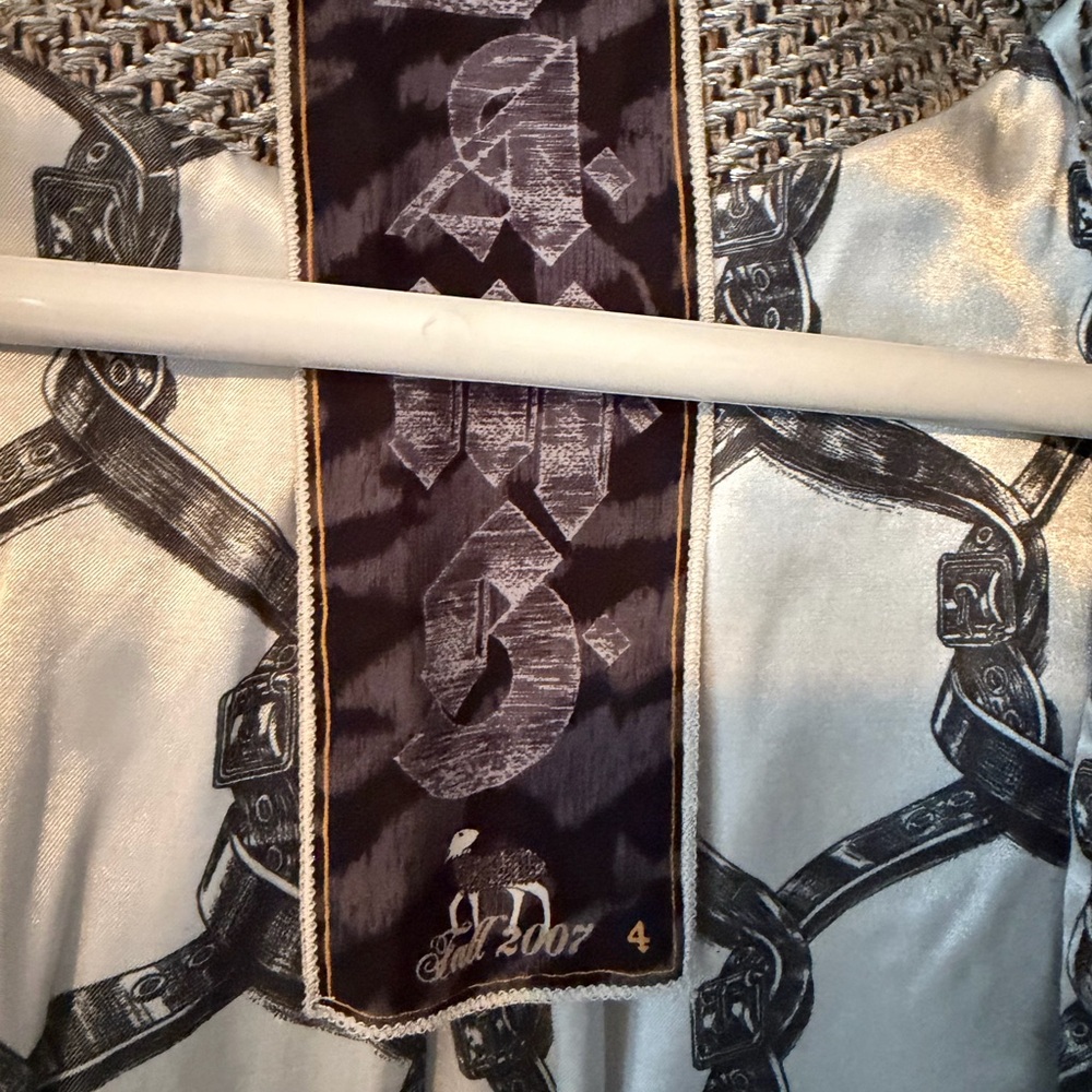 L.A.M.B Metallic Thread Jacket - Picture 6 of 9